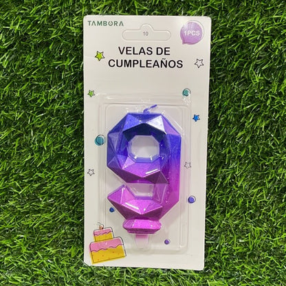 Vela numerica n9 7.7cm 90243-10