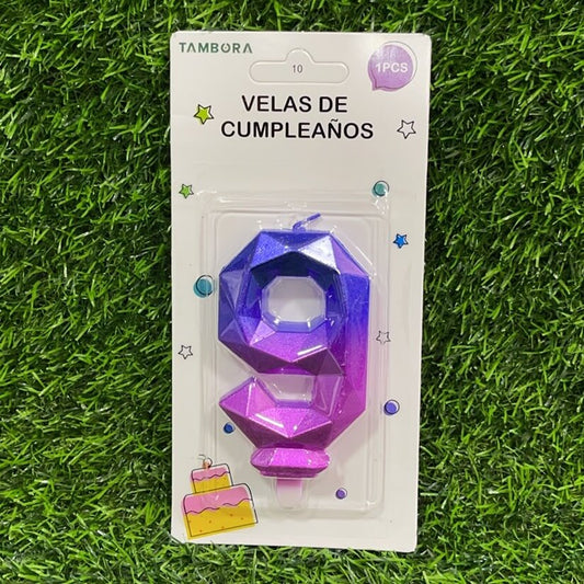 Vela numerica n9 7.7cm 90243-10