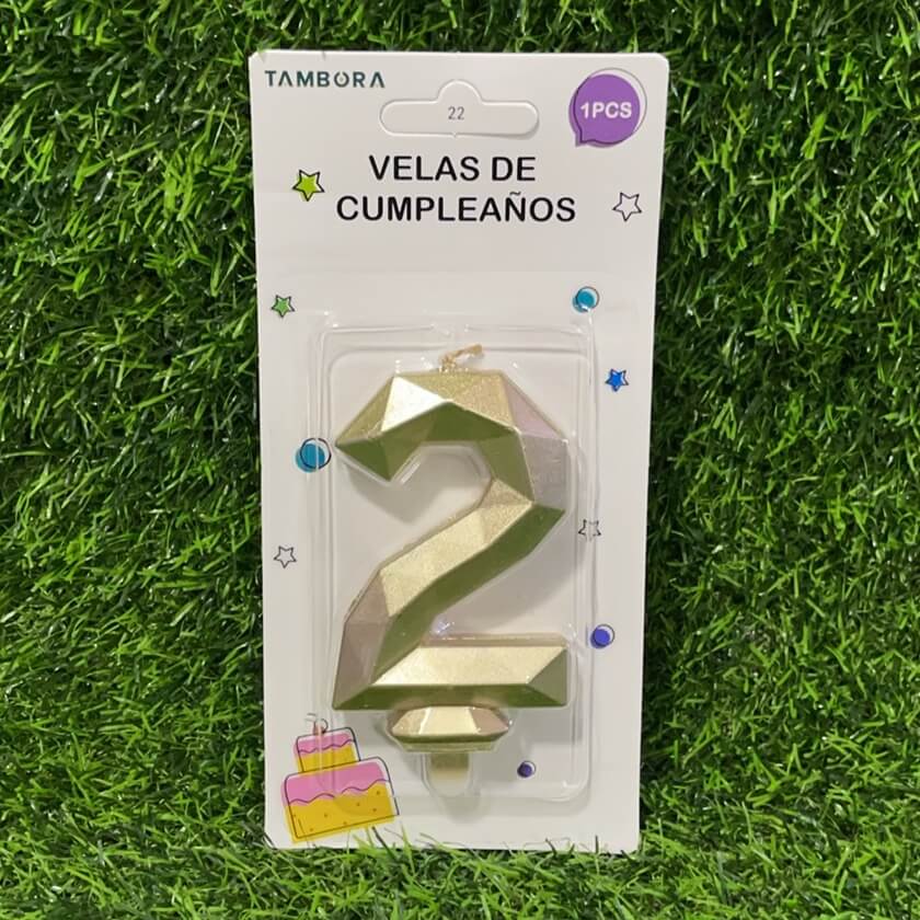 Vela numerica n2 7.7cm 90243-24