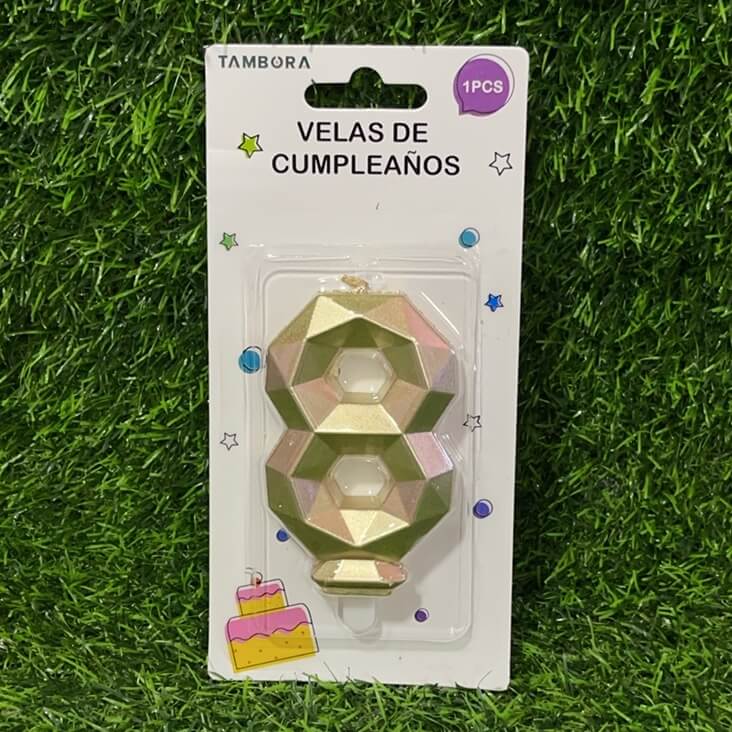 Vela numerica n8 7.7cm 90243-30