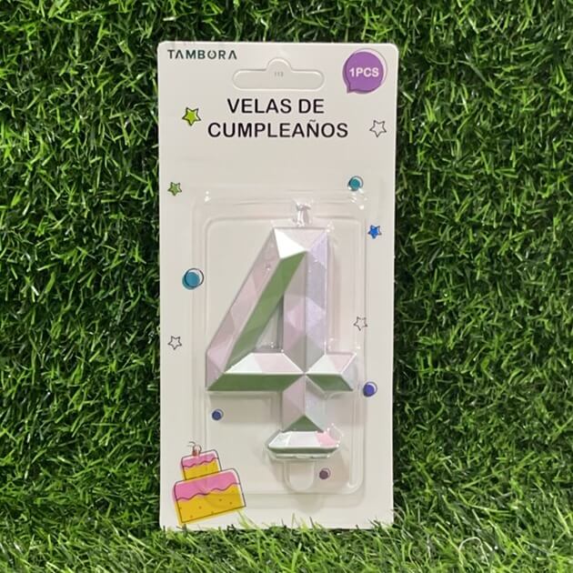 Vela numerica n4 7.7cm 90243-37