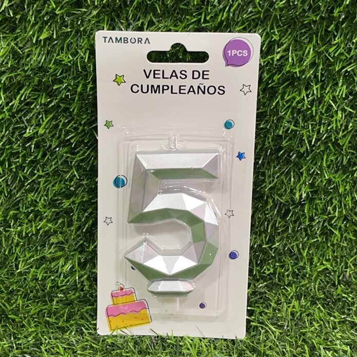 Vela numerica n5 7.7cm 90243-38