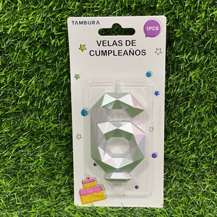 Vela numerica n6 7.7cm 90243-39