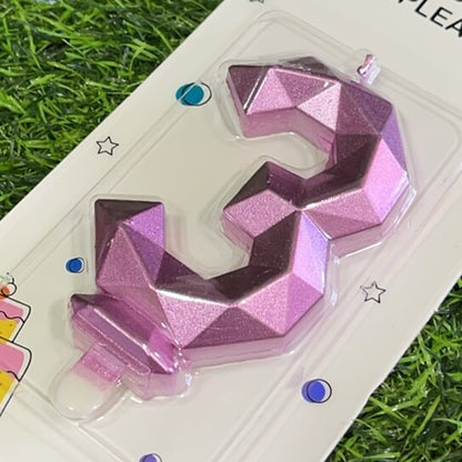 Vela numerica n3 7.7cm 90243-15