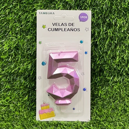 Vela numerica n5 7.7cm 90243-17