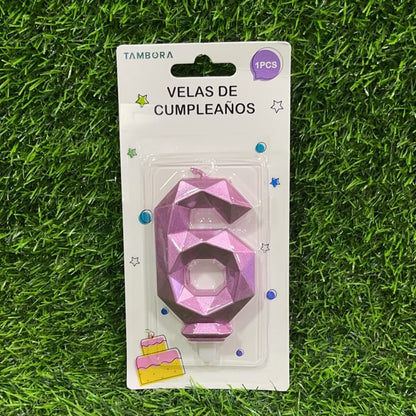 Vela numerica n6 7.7cm 90243-18