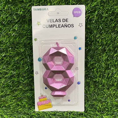 Vela numerica n8 7.7cm 90243-20