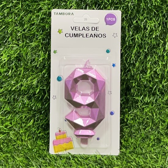 Vela numerica n9 7.7cm 90243-21