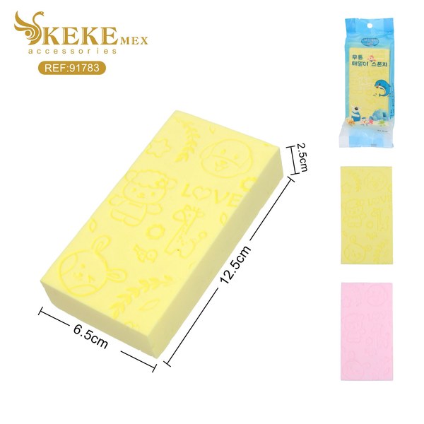Esponja exfoliante