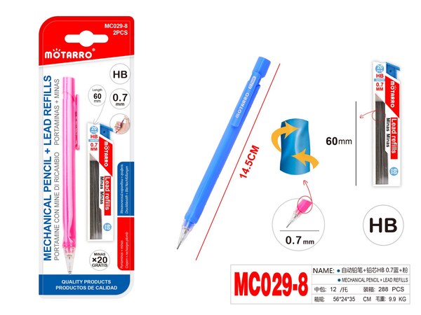 Portamina + mina hb 0.7mm mc029-8