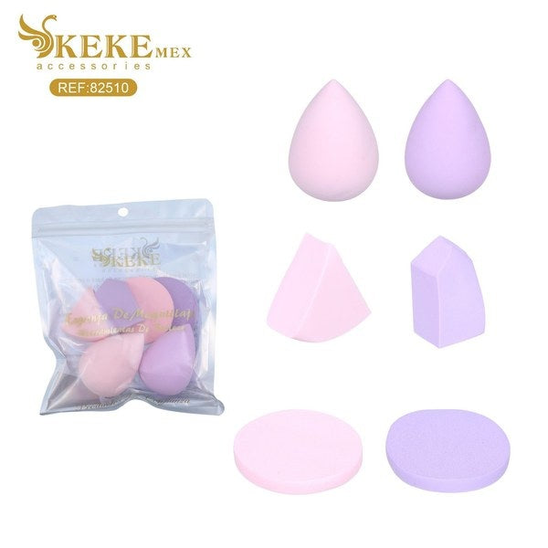 Esponjas maquillaje 4pcs