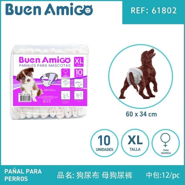 Panal para perros/ hembra/ xl