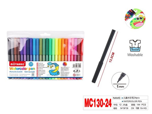 Lapiz de pintar 24pcs mc130-24