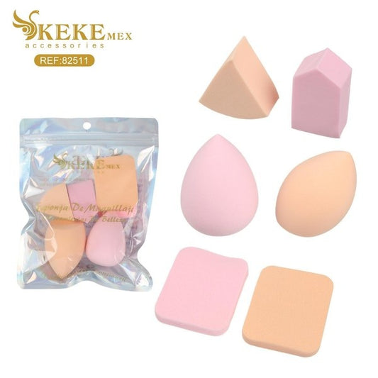 Esponjas maquillaje 4pcs