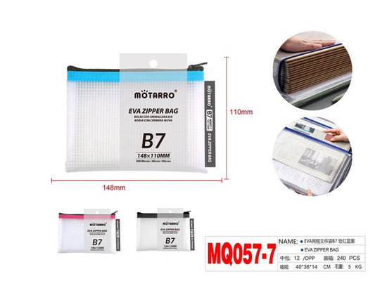 Bolsa con cremallera eva mq057-7