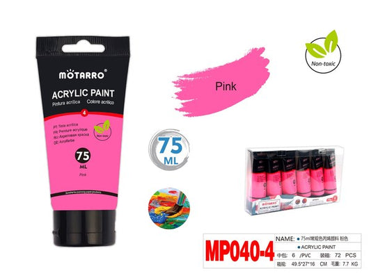 Pintura acrilica 75ml  mp040-4
