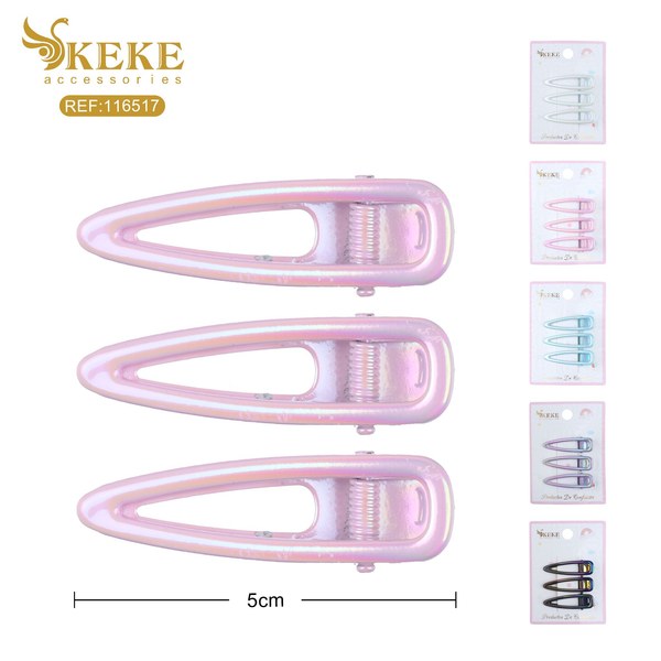 Set de pinches 6cm 3pcs