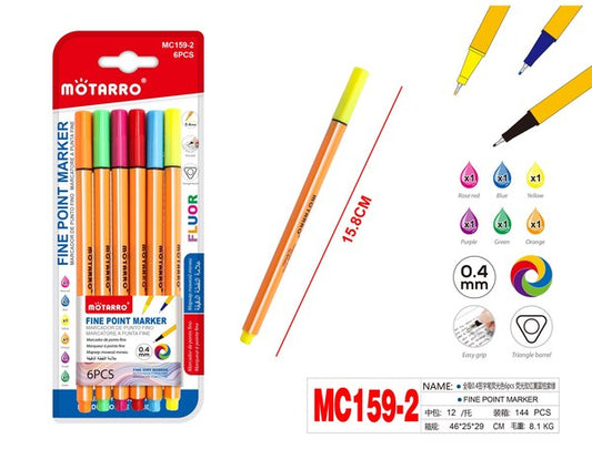 Lapiceros 6pcs mc159-2
