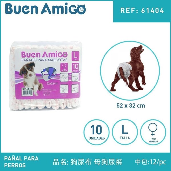 Panal para perros/ hembra/ l