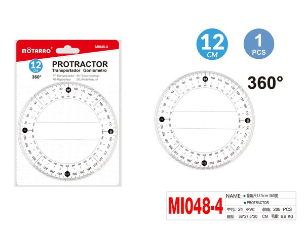 Protractor 12cm mi048-4