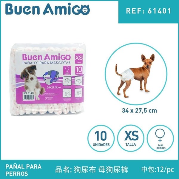 Panal para perros/ hembra/ xs