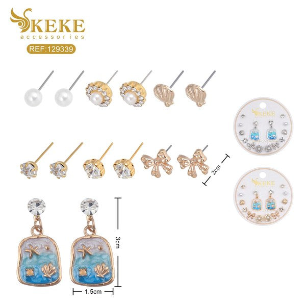 Set de aretes 7pares