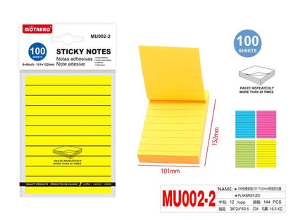 Nota stick 101x152mm mu002-2