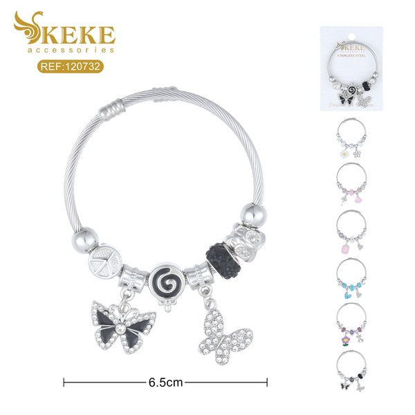 Pulsera de pandora acero 18cm