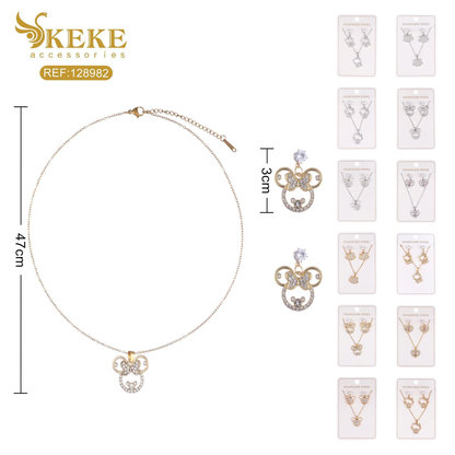 Set de collares acero 2pcs