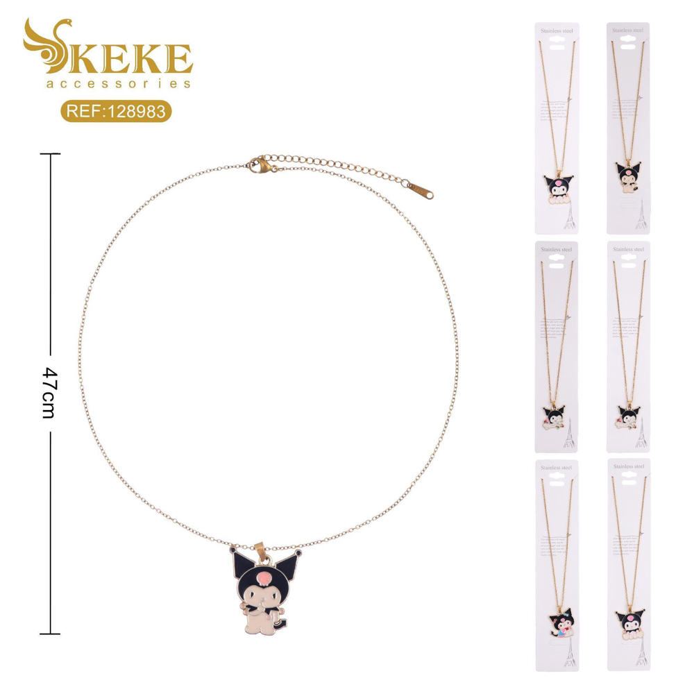 Set de collares acero 2pcs