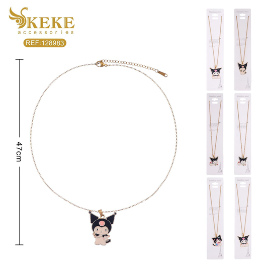 Set de collares acero 2pcs