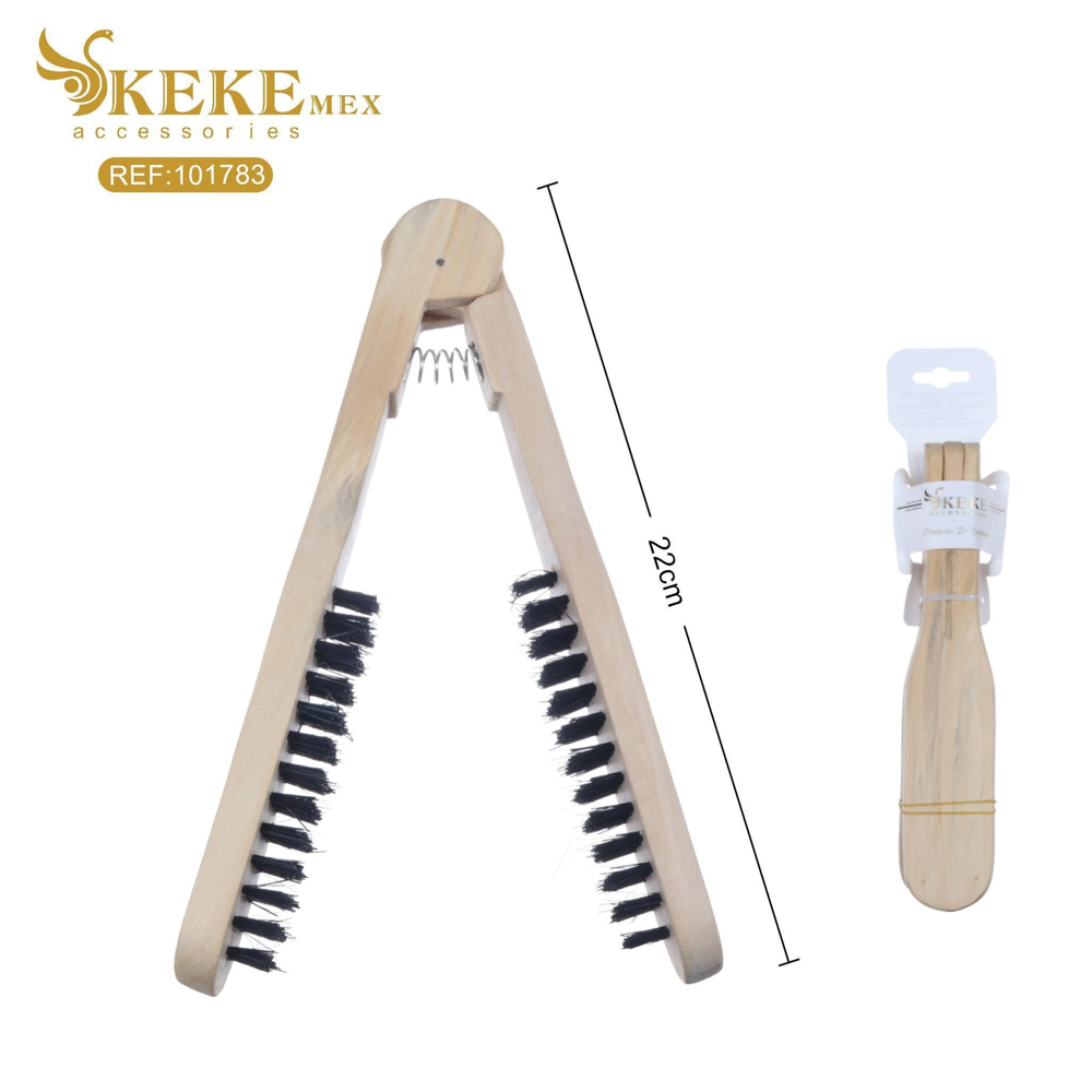 Cepillo de pinzas para cabello