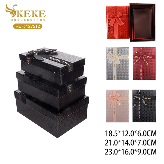 Caja de regalo 3pcs