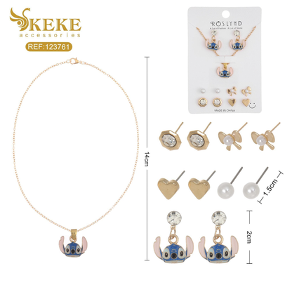 Set de joyas 11pcs