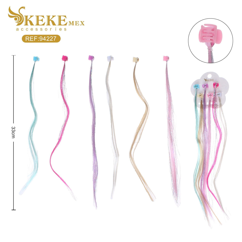 Extenciones con prensas 6pcs