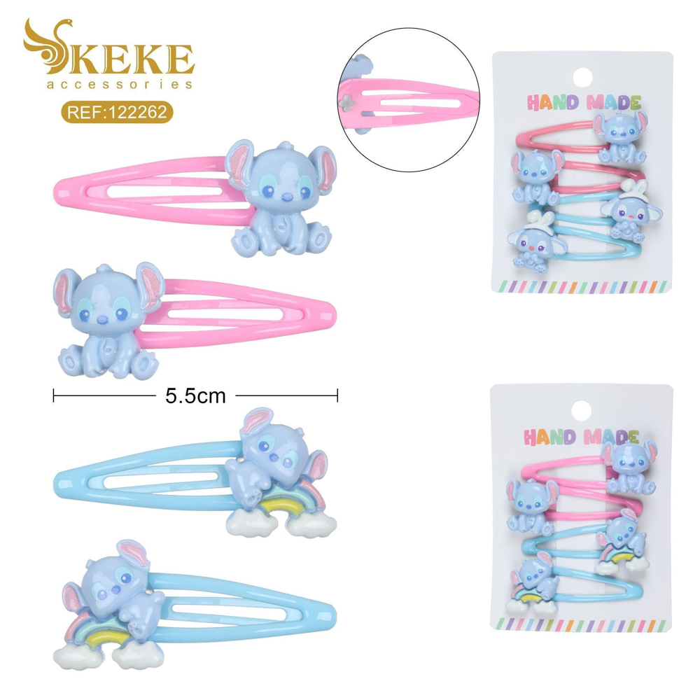Set de prensas stitch 4pcs