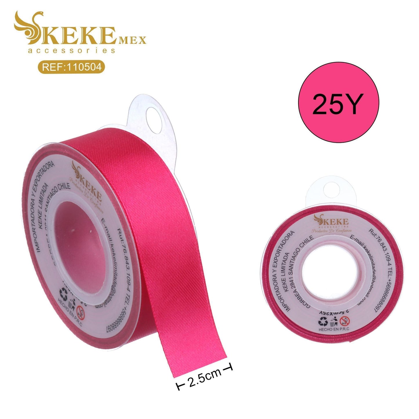 Cintas 2.5cm*25y