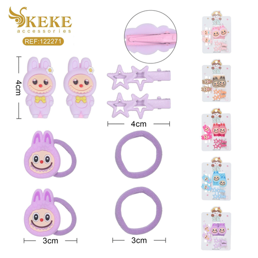 Set de prensas labubu 6pcs
