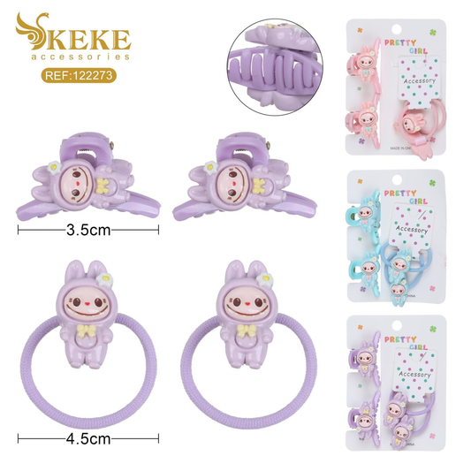 Set de prensas labubu 4pcs