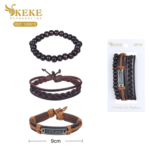 Set de pulseras 3pcs