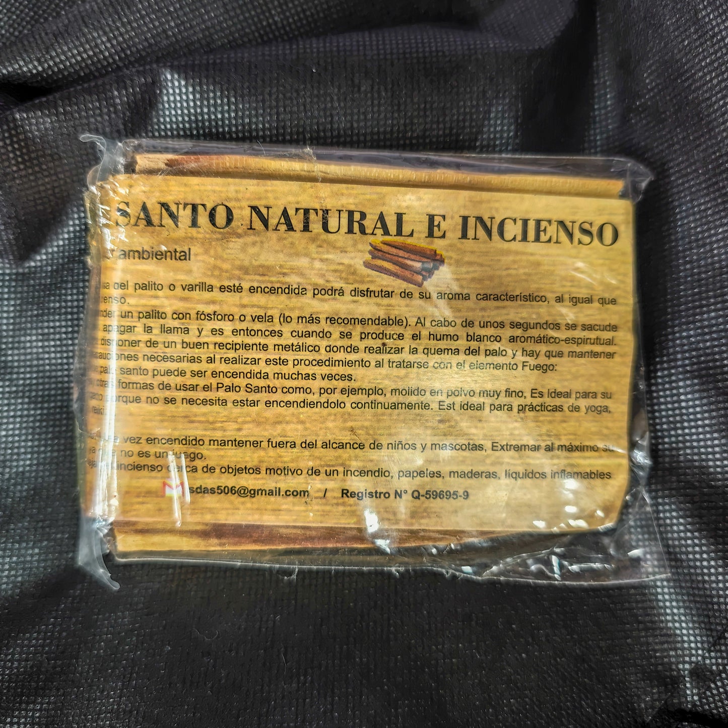 Palo santo madera