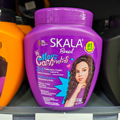Crema skala para cabello rizado