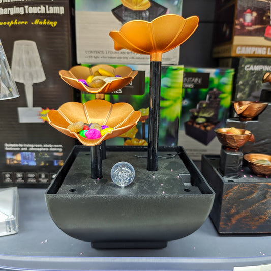 Fuente led de agua