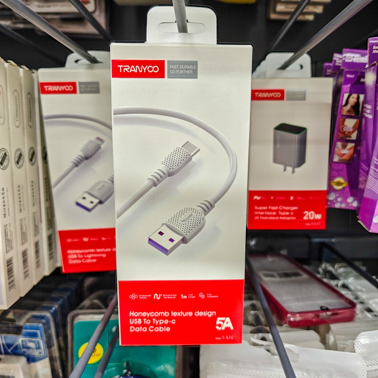 Cable usb tipo c 5a 1m