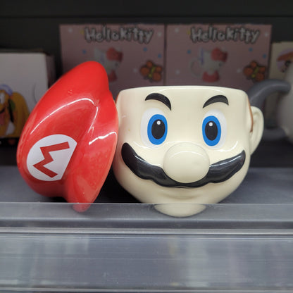 Taza de ceramica de super mario