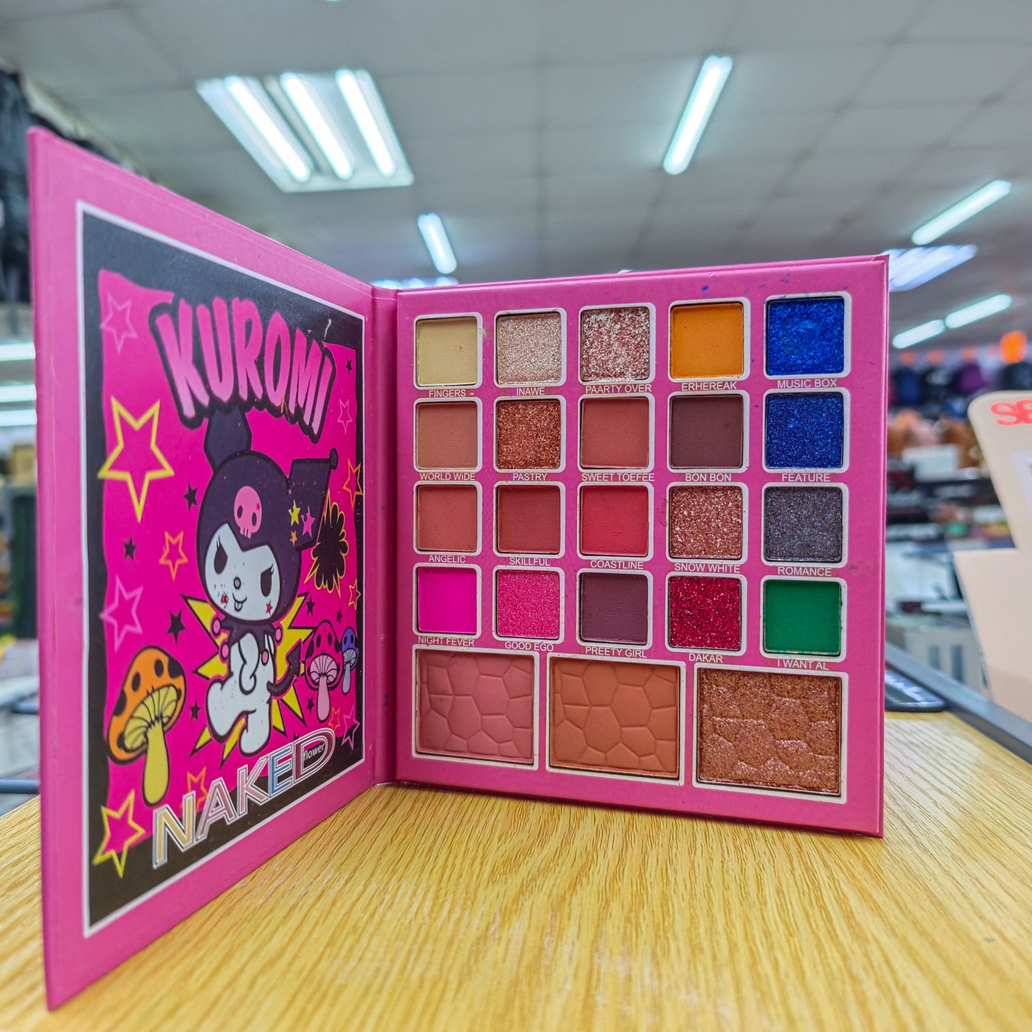 Paleta colores kuromi nakedn134(360)